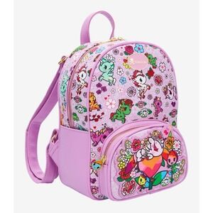 NEW Tokidoki Unicorno Pony Florals Backpack‎ Artsy Colorful